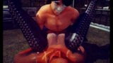 Ebony futa does mutual with a 3D twink snapshot 15