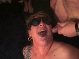 Spunk on her face! Rona takes some more. Next Please!! snapshot 9