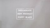 Dreammask m08b poppy hitam dengan lapisan lateks untuk gadis seksi snapshot 1