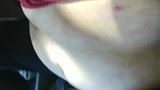 BBW Rubs Her Pussy In Car Until She Has Very Intense Orgasm snapshot 10