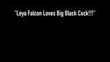 Dark Dicked Leya Falcon Cums To Tears With BBC Rome Major! snapshot 1