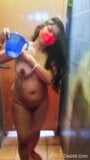 Auntee in a saree bathing with me snapshot 12