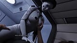 Projekt Passion rondborstige AI-seksrobot wordt anaal geneukt door een grote pik met grote stuiterende tieten snapshot 3