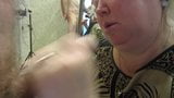 Insatiable mother-in-law again sucks my cock snapshot 12