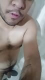 Does anyone want to take a bath with me? I touch my body before going to bathe. snapshot 6