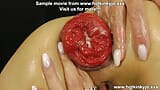 Sexy cheetah Hotkinkyjo take tons of balls in her ruined anal hole & prolapse extreme snapshot 9