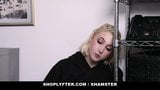 ShopLyfter - Curvy Teen Gives Security A Sloppy Blowjob snapshot 4
