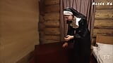 Who fucked the nun? The nun cums again and again snapshot 1