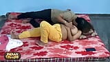 Mature Indian Aunty With Big Belly Having Sex On Floor In Rented Room snapshot 3