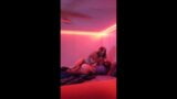 Stepsis Rosie fucks stepbro Krolla under red lights after parents leave snapshot 4