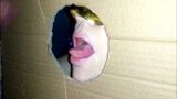 Reverse gloryhole semen en la boca snapshot 5