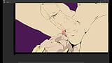 若いイケメンがイケメンの顔に座っている間に太ったチンポを勃起させる男からザーメンを舐める。 snapshot 6