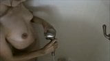 Amateur nude shower snapshot 3