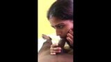 Indian Girl Blows her BF for the First time and licks ass snapshot 1