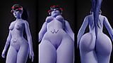 Widowmaker puta camina versión desnuda snapshot 3