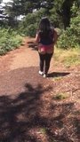 Thick Ass Asian Walks in Thong snapshot 3