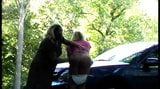 Sissy Spanked Over The Hood Of Car snapshot 4