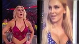 Compilation d'hommage au sperme WWE Charlotte Flair snapshot 20