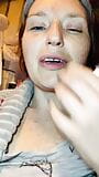Mommy gets distracted smelling her fingers after playing with her pubes cos her pussy smells fucking divine! snapshot 4