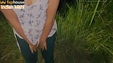 Desi Village Girl Fuck in Jungle at Night I Hid From Home and Fucked snapshot 3