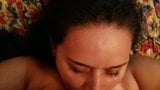 Colombia Marcela sucks me off & lets me cum in her mouth snapshot 7