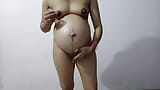 Indian sexy pregnant Teacher Nude snapshot 16