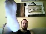 Straight guys feet on webcam #212 snapshot 2