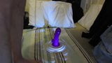 RIDING MY HUGE PURPLE DILDO snapshot 1