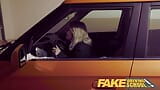 Fake driving school - une Tchèque blonde à gros cul et gros nichons baise une grosse bite snapshot 2