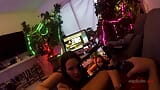 POV meeting, striptease, handjob, blowjob and sex with a chubby MILF snapshot 9