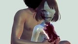 Having sex with a perverted zombie girl, undead lover. snapshot 11