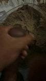 Rubbing my dick in sand and playing in it snapshot 10