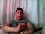 Straight Turkish Guy Cums on Cam snapshot 8