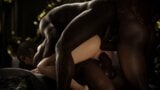 Ada Wong Hot BBC Triple Penetration snapshot 1