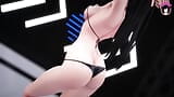 Awek Sekolah Seksi Menari + Undressing Secara Beransur-ansur (3D HENTAI) snapshot 6