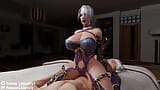 Le grandi tette di ivy valentine quasi cadono dalla sua camicia mentre cavalca Cowgirl (angolo alternativo) snapshot 2