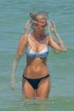 Elizabeth Turner - Bikini at the beach in Miami snapshot 1