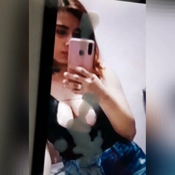 Cum tribute #8 - sexy prsatá Natalia