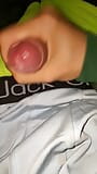 Puppy plays with his dick and cums on himself snapshot 2