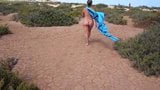 Fuerteventura seco lover at the beach in front of my husband snapshot 2