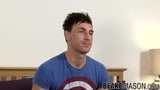 Jock stud Kayden Gray masturbation and athletic interview snapshot 10