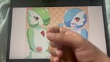 Gardevoir x gardevoir (pokemon) лесбійська данина спермі 1 snapshot 1