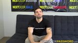 Solo hunk Julian Brady strokes cock after interview snapshot 6