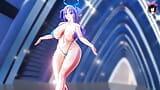 Teen BBW Sexy Dance (3D HENTAI) snapshot 4