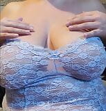 Playing with my big breasts snapshot 3