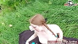 Outdoor Creampie Date - deutsche rothaarige teen schlampe Penny Payne getroffen und gefickt POV snapshot 6