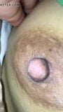 Wife's Puffy nipples hard on close up snapshot 6