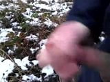 Cumming in the snow snapshot 3