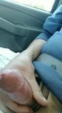 Cumming in my work truck snapshot 3