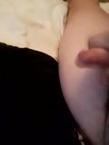 Chubby uncut cock shooting a big load on boxers snapshot 2